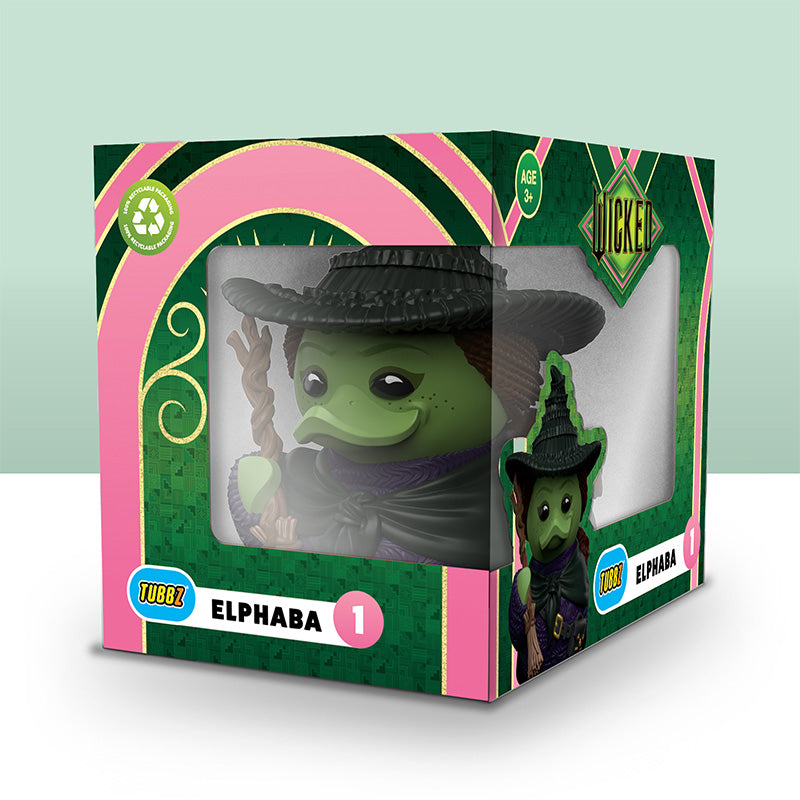 Wicked Elphaba Thropp Böse Hexe Badeente Sammelfigur TUBBZ Box