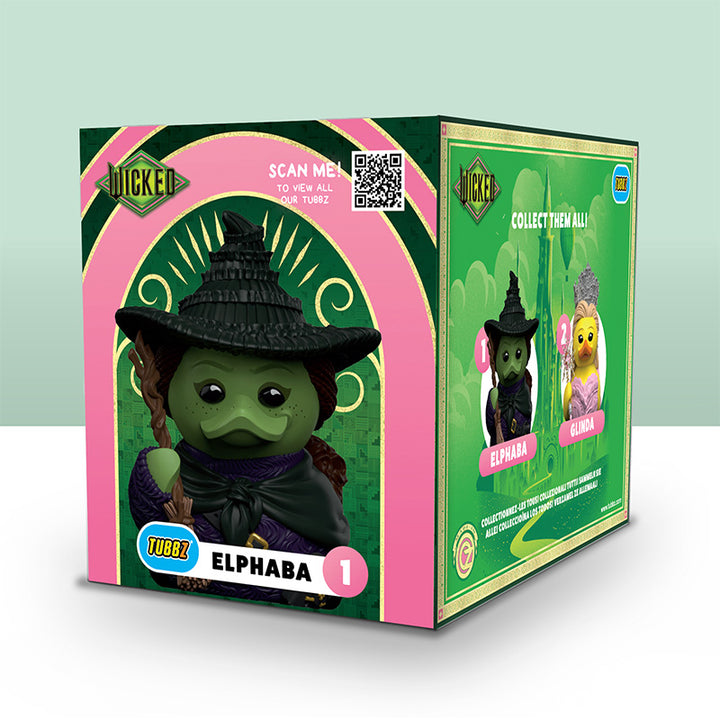 Wicked Elphaba Thropp Böse Hexe Badeente Sammelfigur TUBBZ Box