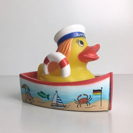 Kapitänin Küste Meer Schiff Personalisierbare Namensente Badeente