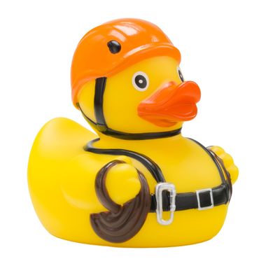 Klettern Bouldern Bergsteigen Ente Badeente Quietscheente Gummiente