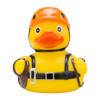 Klettern Bouldern Bergsteigen Ente Badeente Quietscheente Gummiente