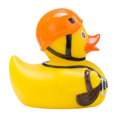 Klettern Bouldern Bergsteigen Ente Badeente Quietscheente Gummiente