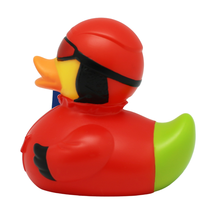 Snowboard Wintersport Ente Badeente Quietscheente Gummiente Lilalu