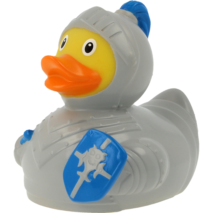 Ritter Ente Badeente Quietscheente Gummiente Lilalu