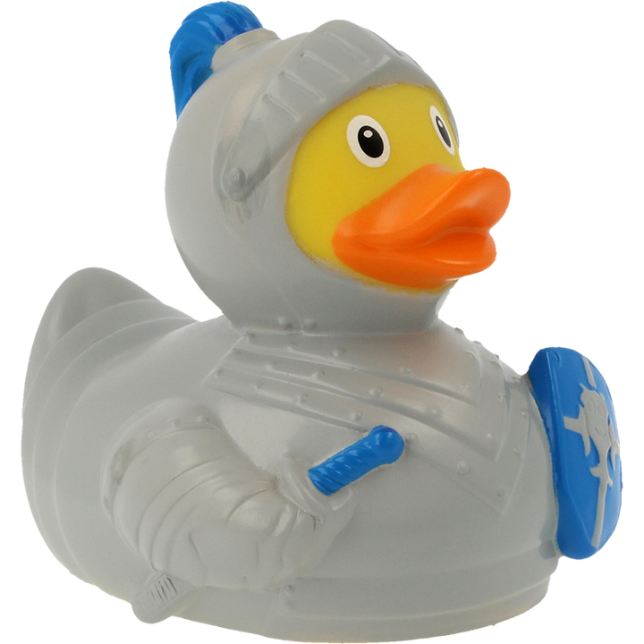 Ritter Ente Badeente Quietscheente Gummiente Lilalu