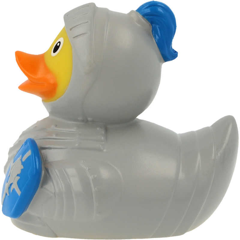 Ritter Ente Badeente Quietscheente Gummiente Lilalu