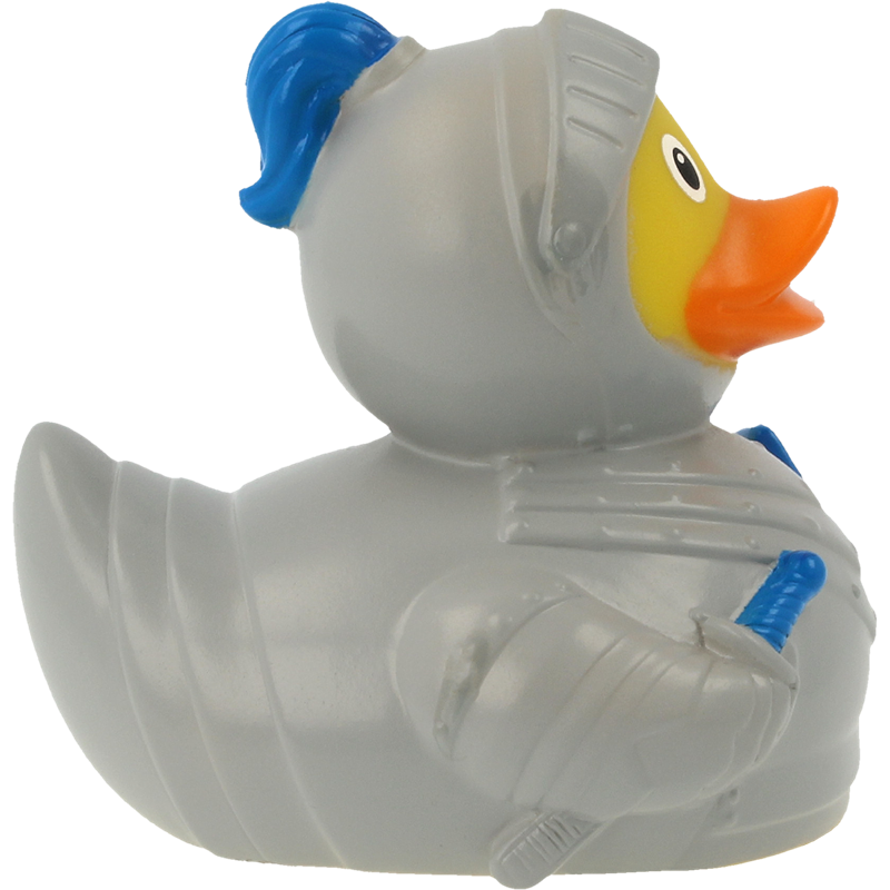 Ritter Ente Badeente Quietscheente Gummiente Lilalu