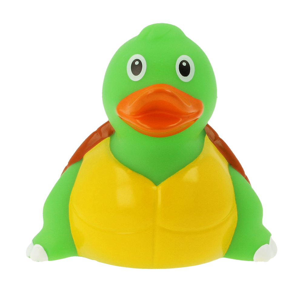 Schildkröte Ente Badeente Quietscheente Gummiente Lilalu