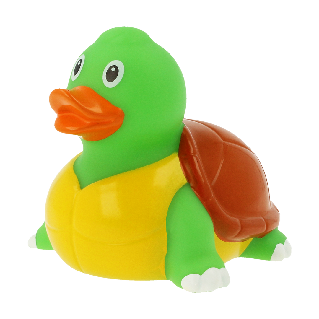 Schildkröte Ente Badeente Quietscheente Gummiente Lilalu