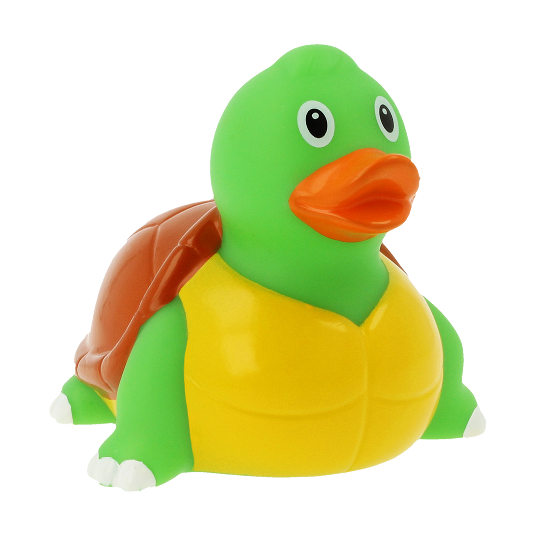 Schildkröte Ente Badeente Quietscheente Gummiente Lilalu