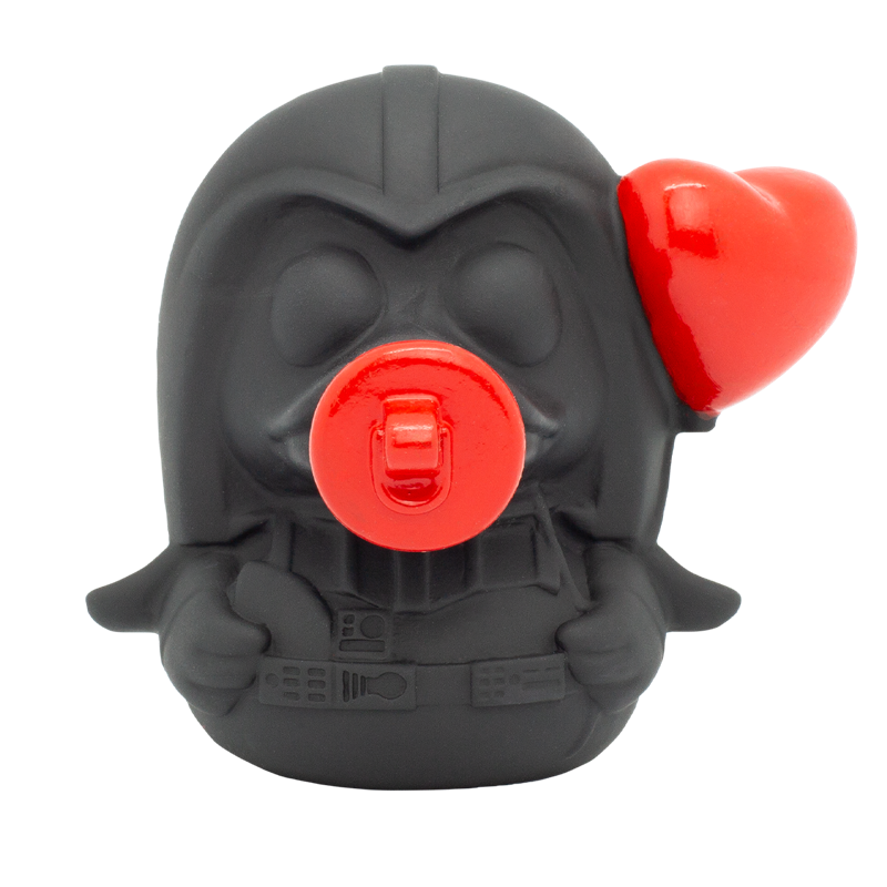 Black Star Lord Baby Ente Badeente Quietscheente Gummiente Lilalu