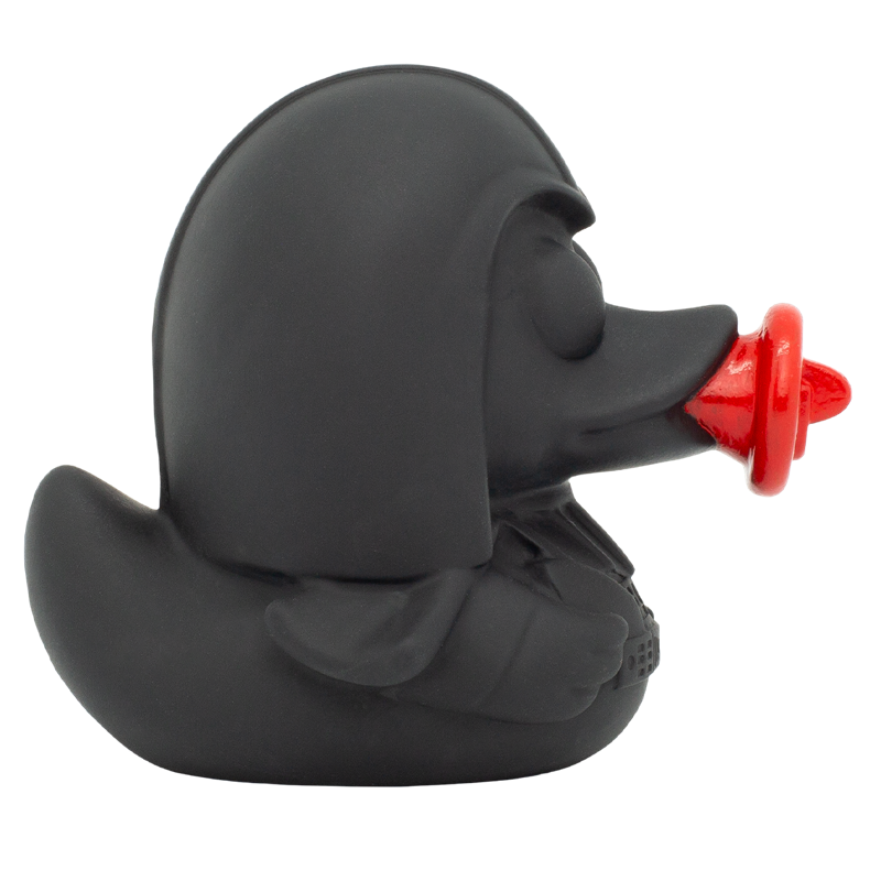 Black Star Lord Baby Ente Badeente Quietscheente Gummiente Lilalu