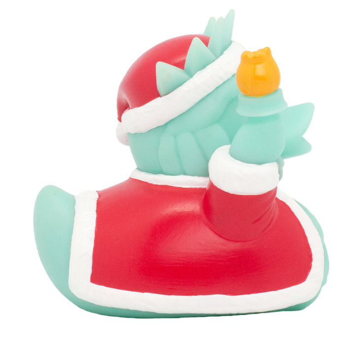 Xmas Freiheitsstatue Freedom Weihnachten Badeente Quietscheente Gummiente Lilalu