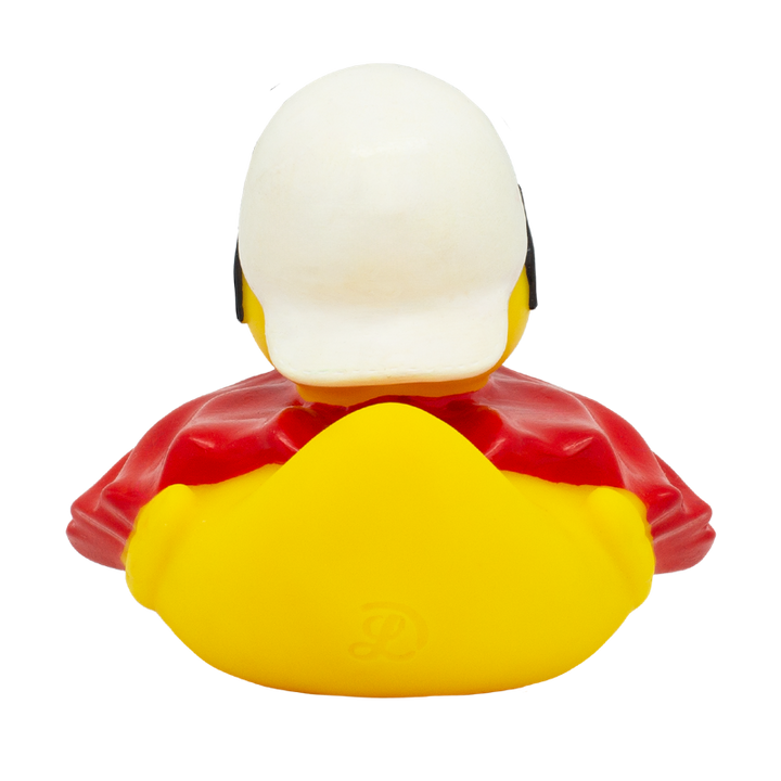 Super Ente Badeente Quietscheente Gummiente Lilalu