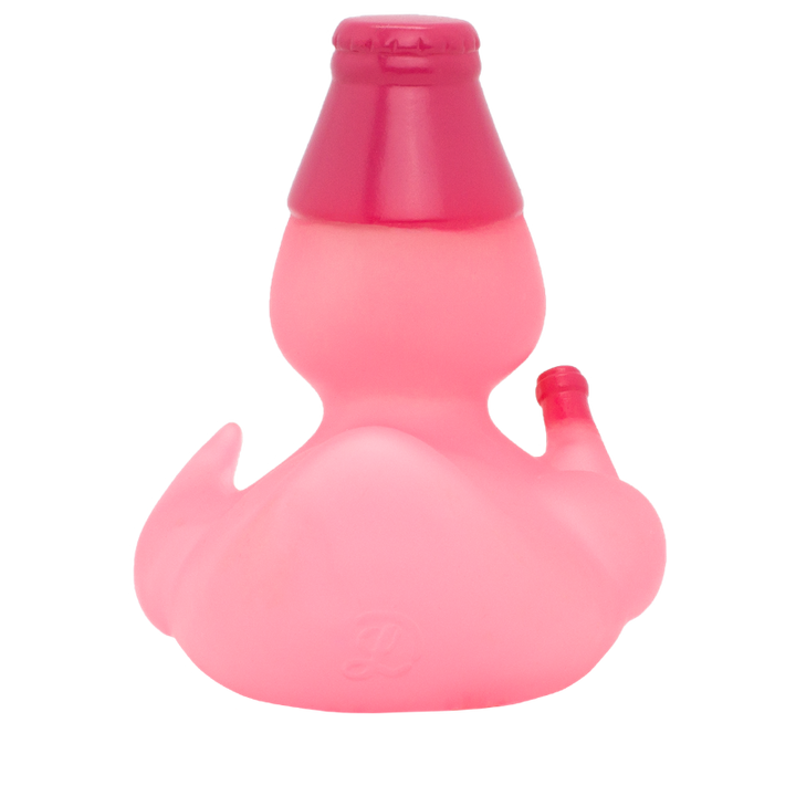 Wein Rose Ente Badeente Quietscheente Gummiente Lilalu
