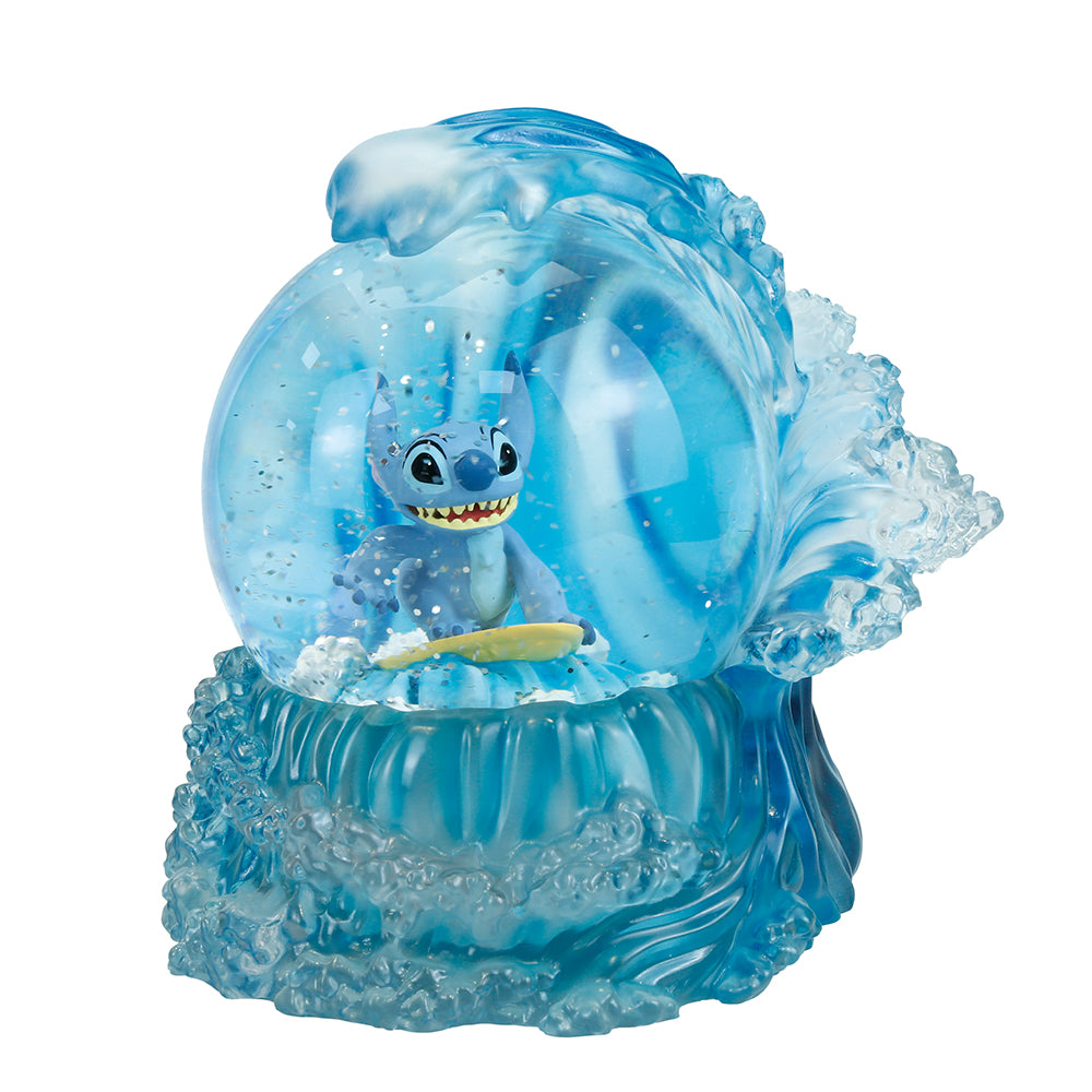 Disney Stitch Surfing Waterball Schneekugel Sammelfigur 6016305 Enesco
