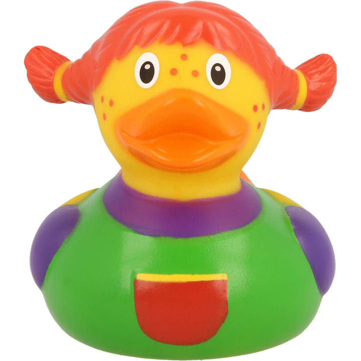 Pippi Lotta Ente Badeente Quietscheente Gummiente Lilalu