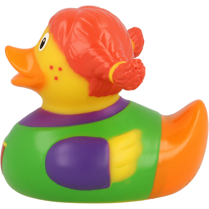 Pippi Lotta Ente Badeente Quietscheente Gummiente Lilalu