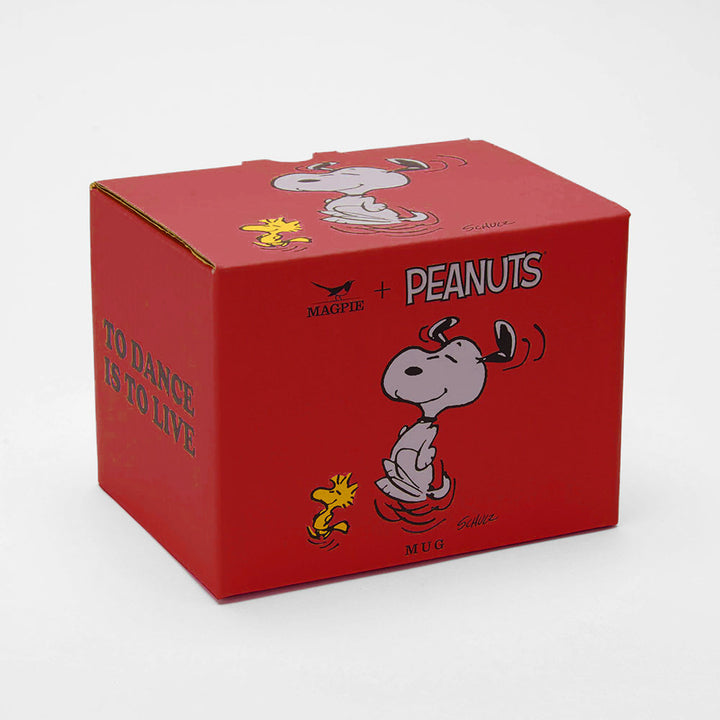 Peanuts Snoopy Tasse Kaffeetasse Teebecher To Dance Is To Live Charles M. Schulz Magpie