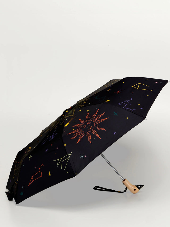 Regenschirm Zodiac Sternzeichen Birkenholzgriff Original Duckhead