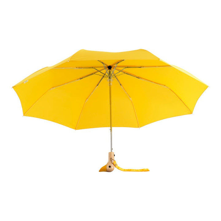 Regenschirm Gelb Birkenholz Nachhaltig Original Duckhead