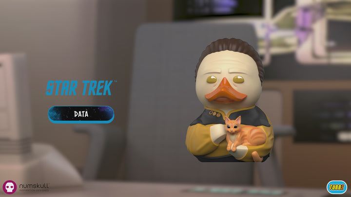 Star Trek Data Ente Badeente Sammelfigur Limitierte Auflage TUBBZ