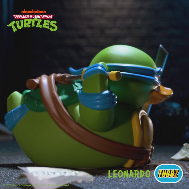 Teenage Mutant Ninja Turtles Leonardo Badeente Sammelfigur TUBBZ Video