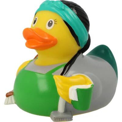Putzfee Ente Badeente Quietscheente Gummiente Lilalu