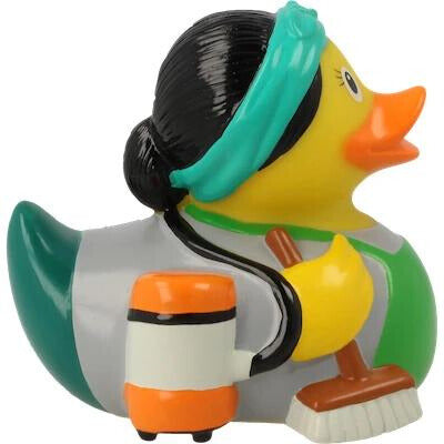Putzfee Ente Badeente Quietscheente Gummiente Lilalu