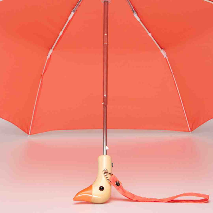 Regenschirm Pfirsich Peach Birkenholz Nachhaltig Original Duckhead