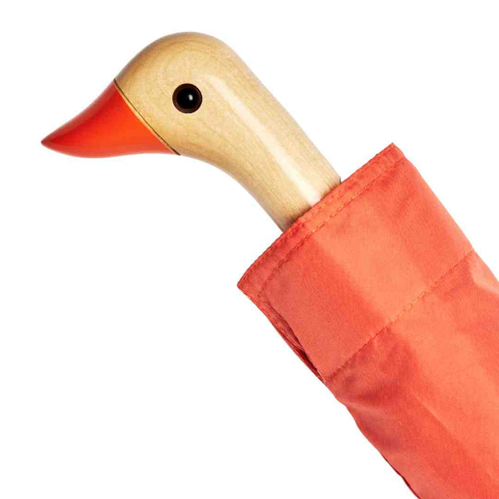 Regenschirm Pfirsich Peach Birkenholz Nachhaltig Original Duckhead