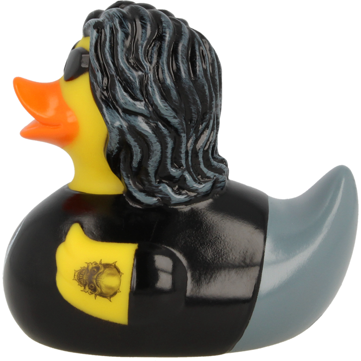 Heavy Metal Ente Badeente Quietscheente Gummiente Lilalu