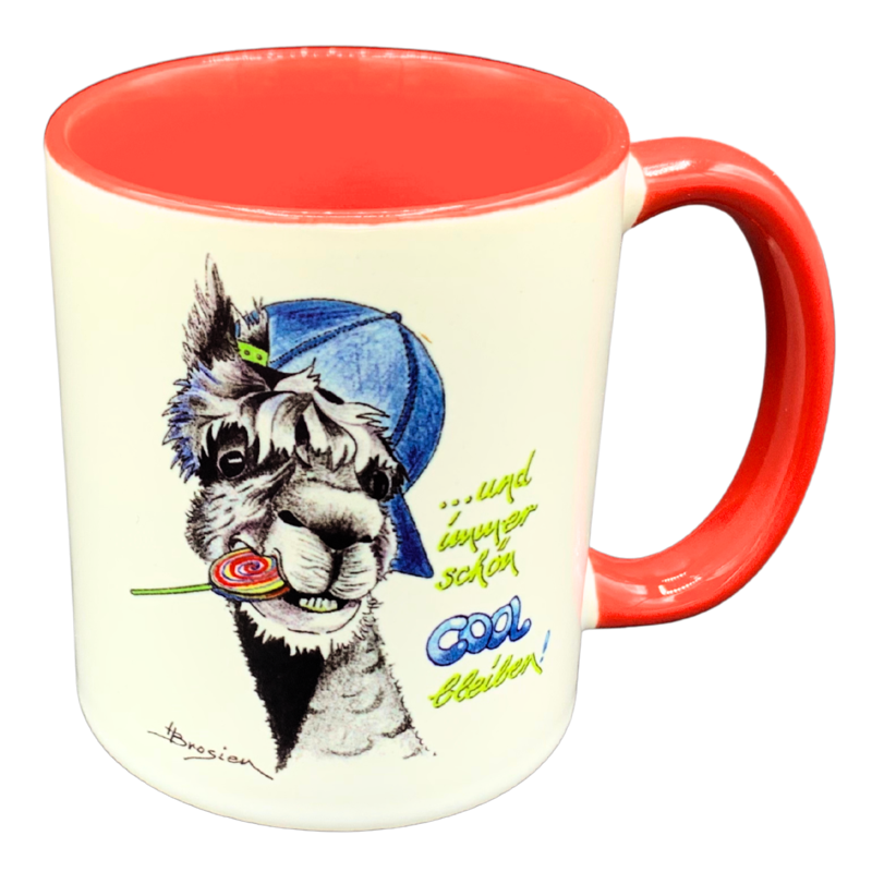 Tasse Kaffeetasse Becher Alpaka