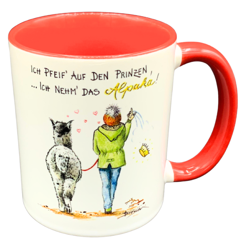 Tasse Kaffeetasse Becher Alpaka