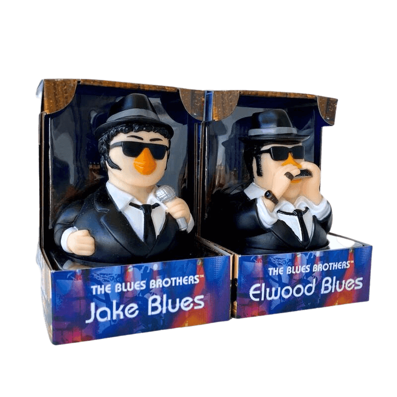 Blues Brothers Elwood Ente Badeente Quietscheente CelebriDucks