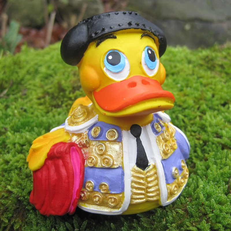 Torero Duck Quietscheente Badeente Lanco