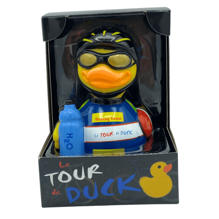 Tour de Duck Fahrrad Ente Badeente Quietscheente CelebriDucks