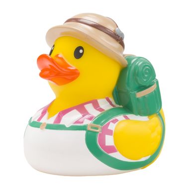 Wandern Hiking Trekking Ente Badeente Quietscheente Gummiente