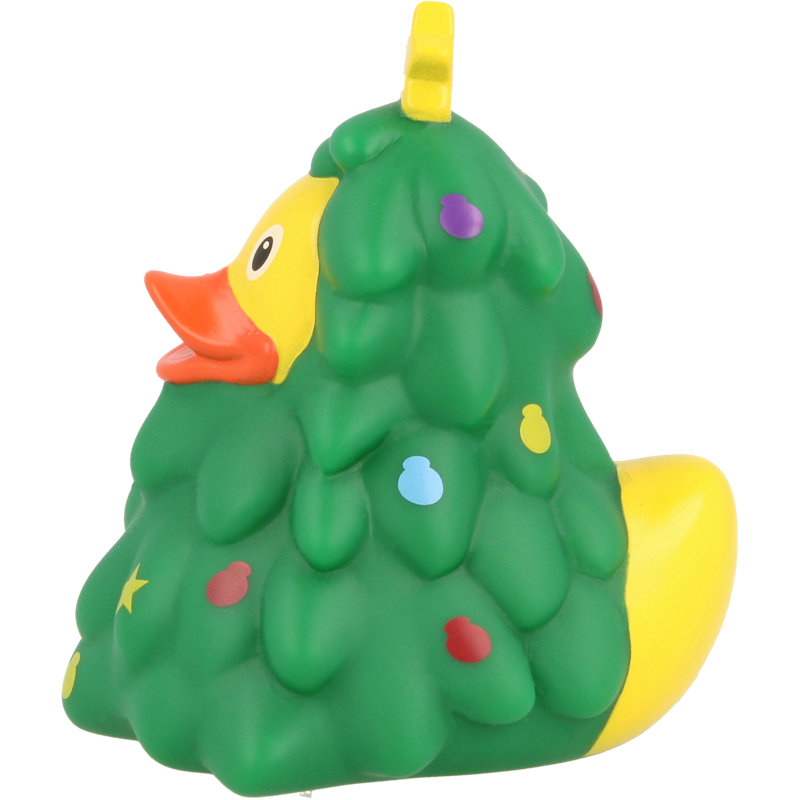 Weihnachtsbaum Ente Badeente Quietscheente Gummiente Lilalu