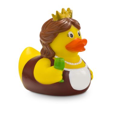 Wein Weinkönigin Ente Badeente Quietscheente Gummiente