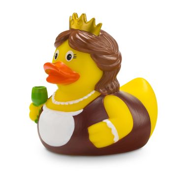 Wein Weinkönigin Ente Badeente Quietscheente Gummiente