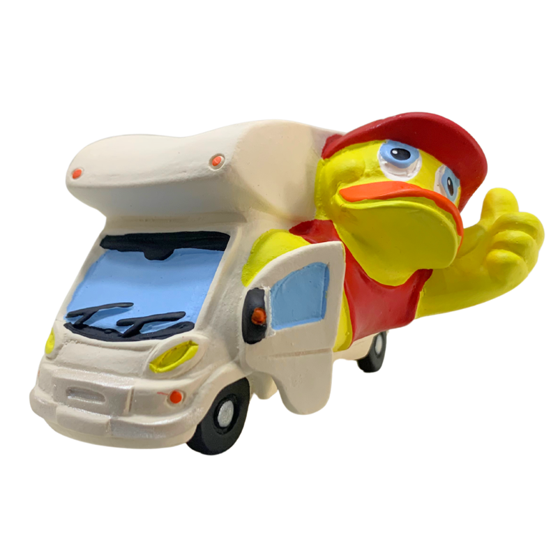 Wohnmobil Wohnwagen Camping Camper Quietscheente Badeente Lanco