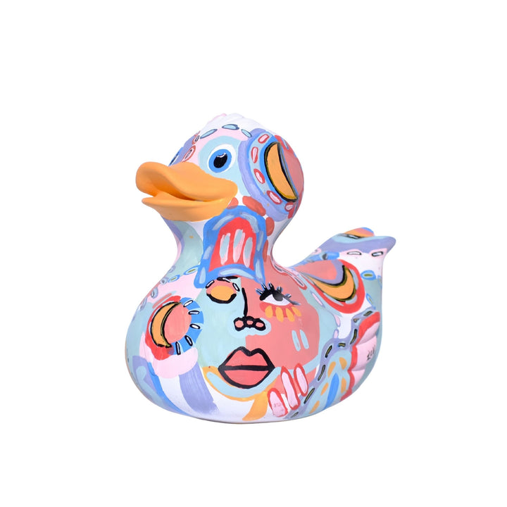 Women Art Duck Kunstobjekt Dekofigur Unikat von Ion