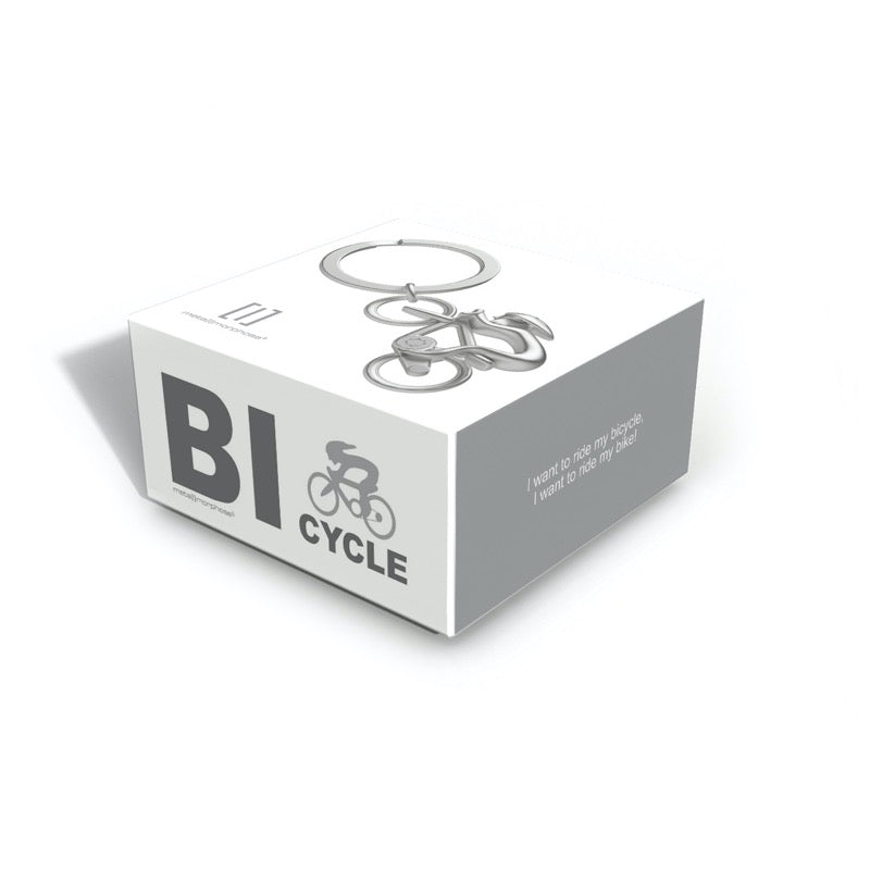 Schlüsselanhänger Fahrrad Fahren Metalmorphose Box