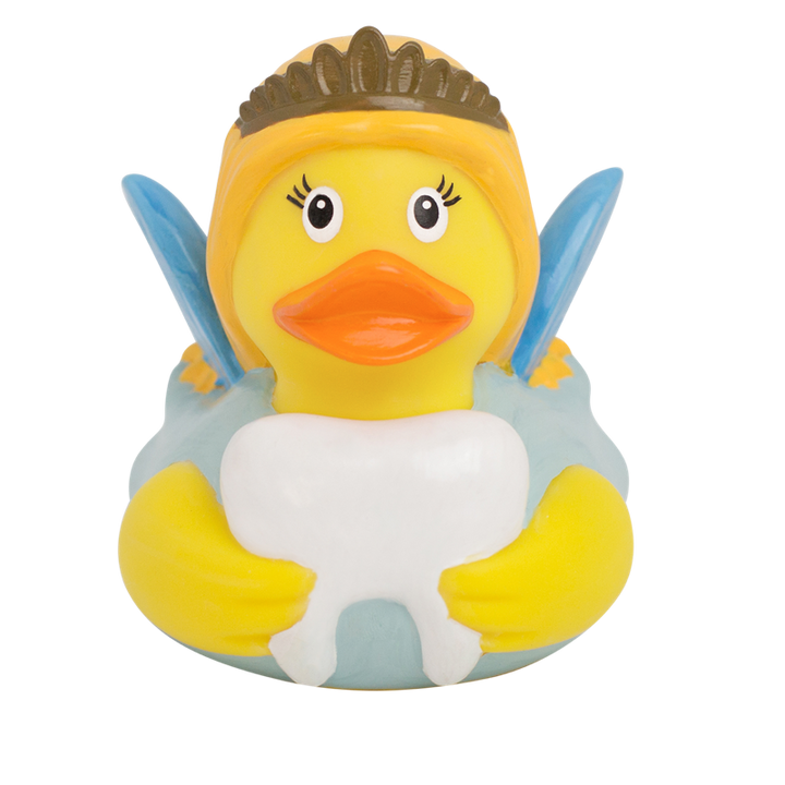 Zahnfee Ente Badeente Quietscheente Gummiente Lilalu