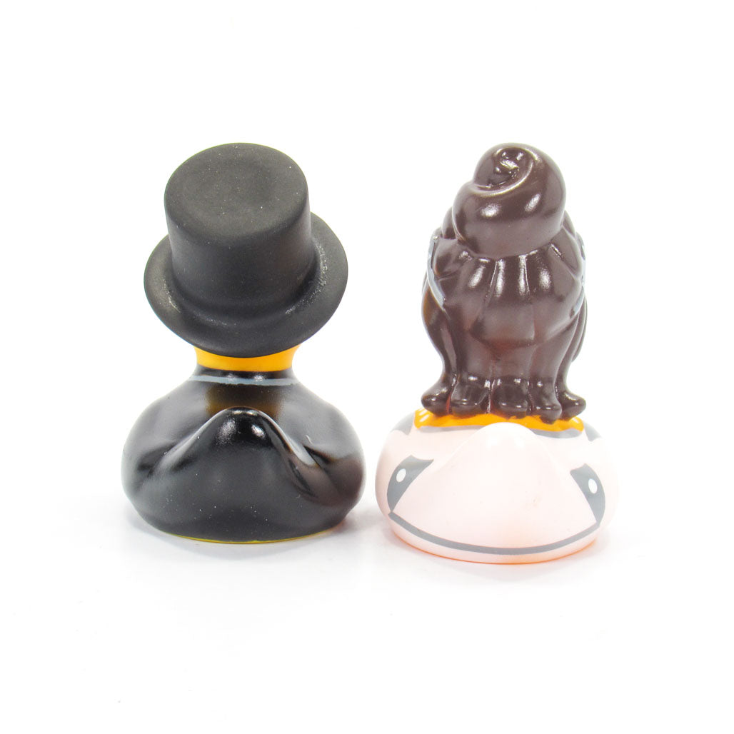 Deluxe Mini Set Bride & Groom BUD Duck Badeenten Quietscheenten