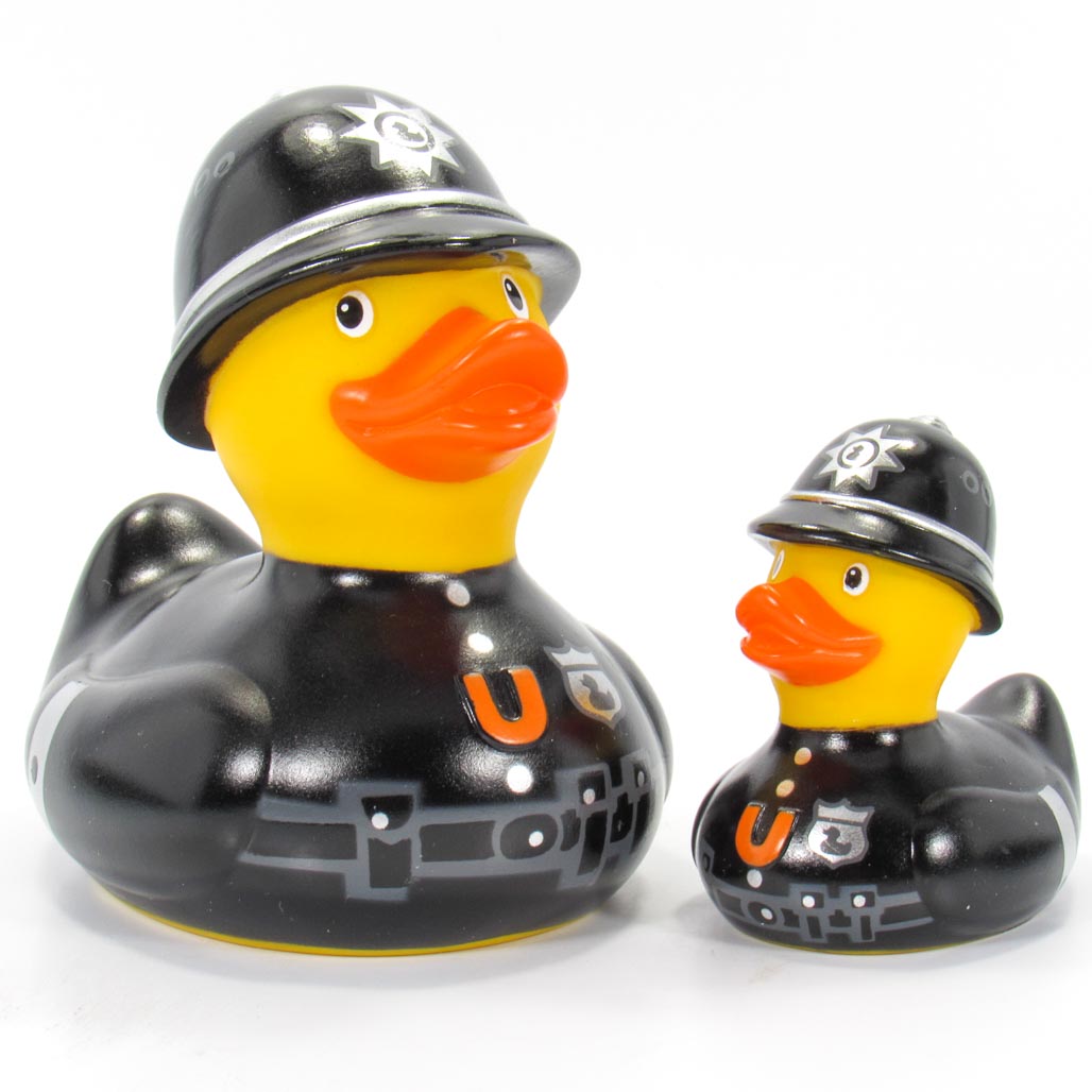 Deluxe Mini Constable BUD Duck Badeente Quietscheente