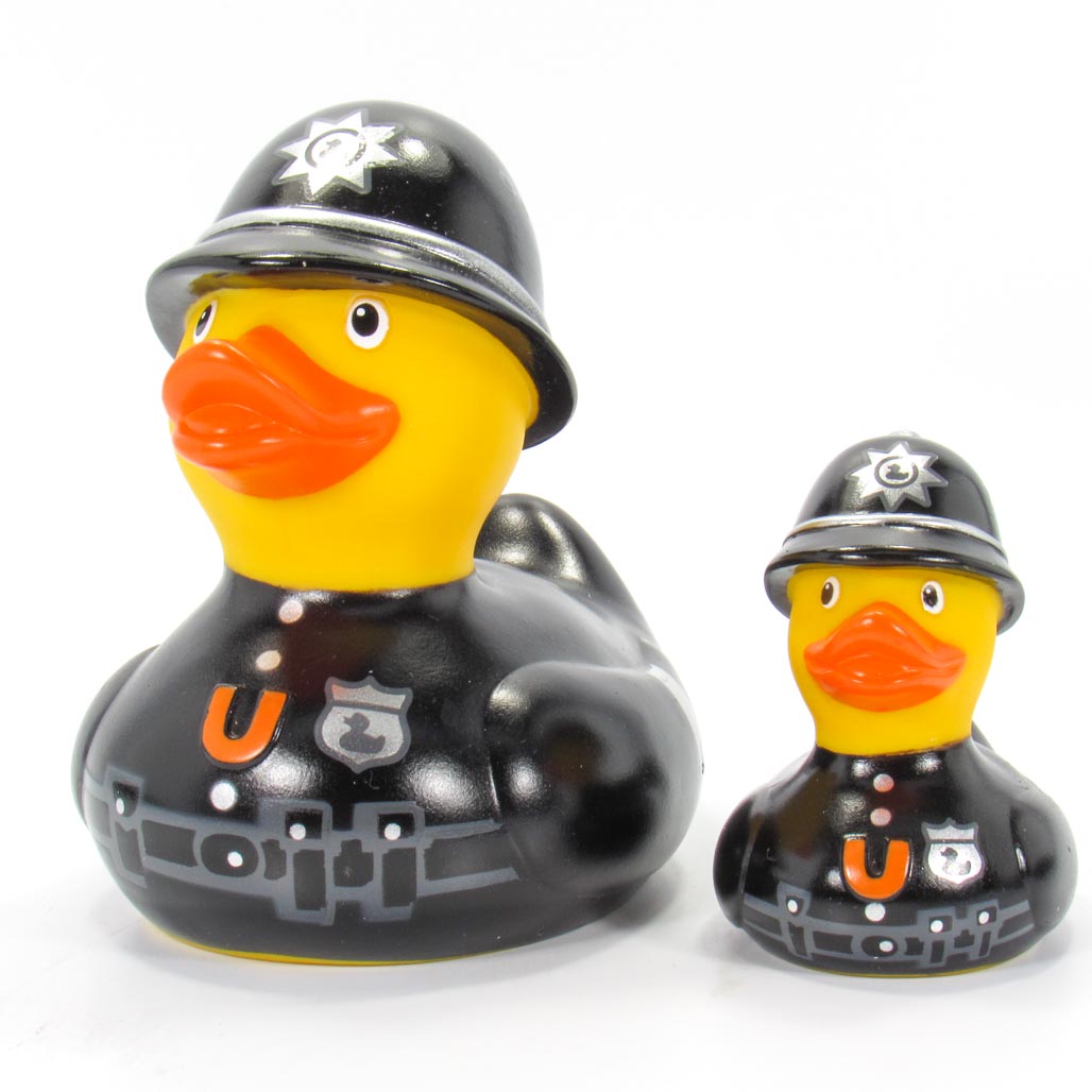 Deluxe Mini Constable BUD Duck Badeente Quietscheente