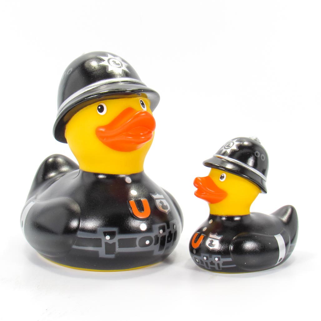 Deluxe Mini Constable BUD Duck Badeente Quietscheente