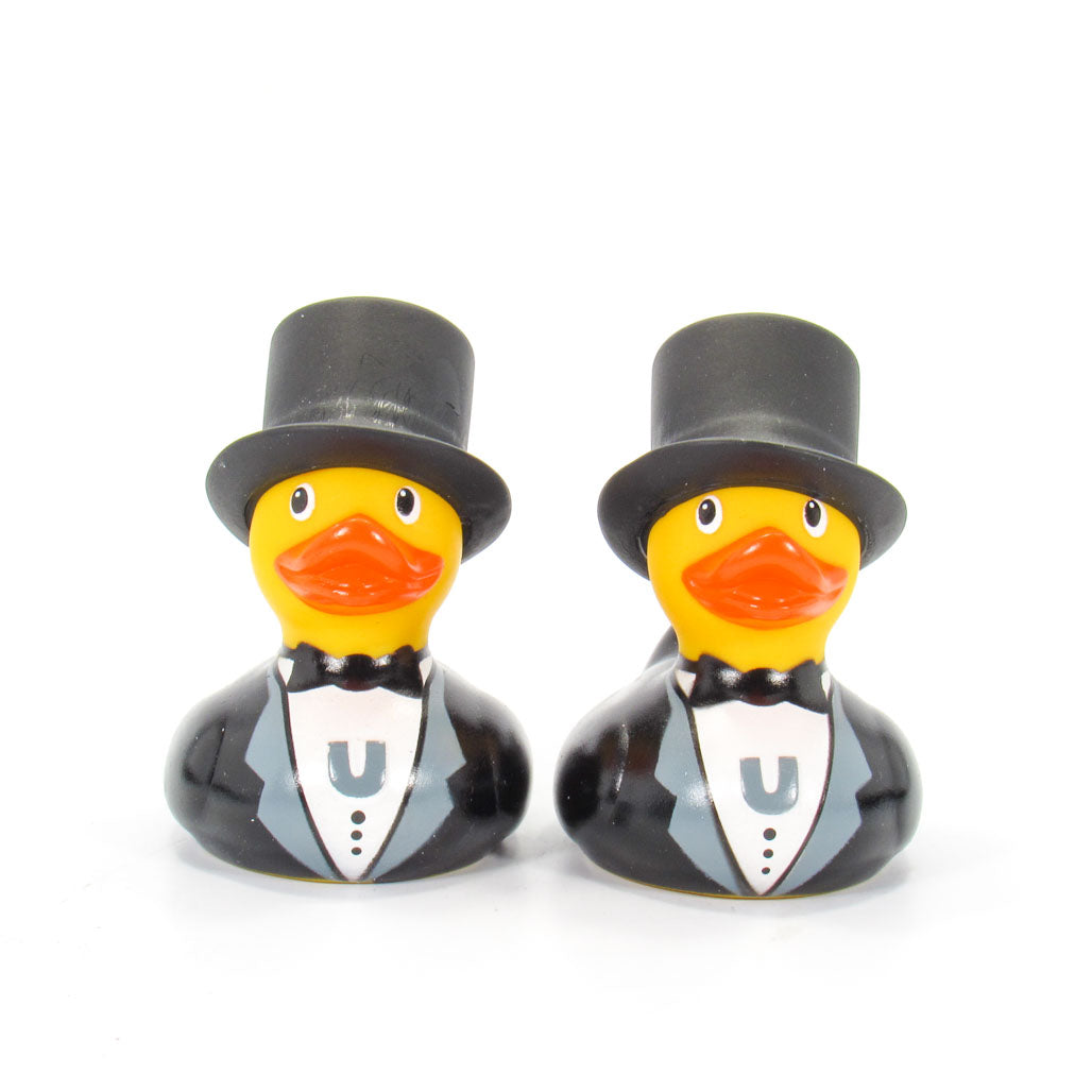 Deluxe Mini Set Groom & Groom BUD Duck Badeenten Quietscheenten